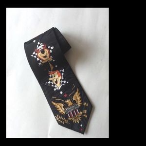 Cartoon Network Tie Black Yogi Flintstone Jetson